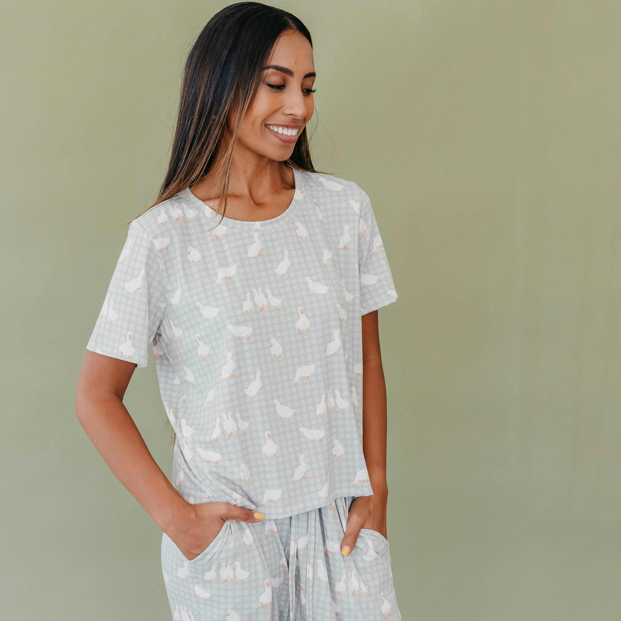 Women's Short Sleeve Pajamas - Baker