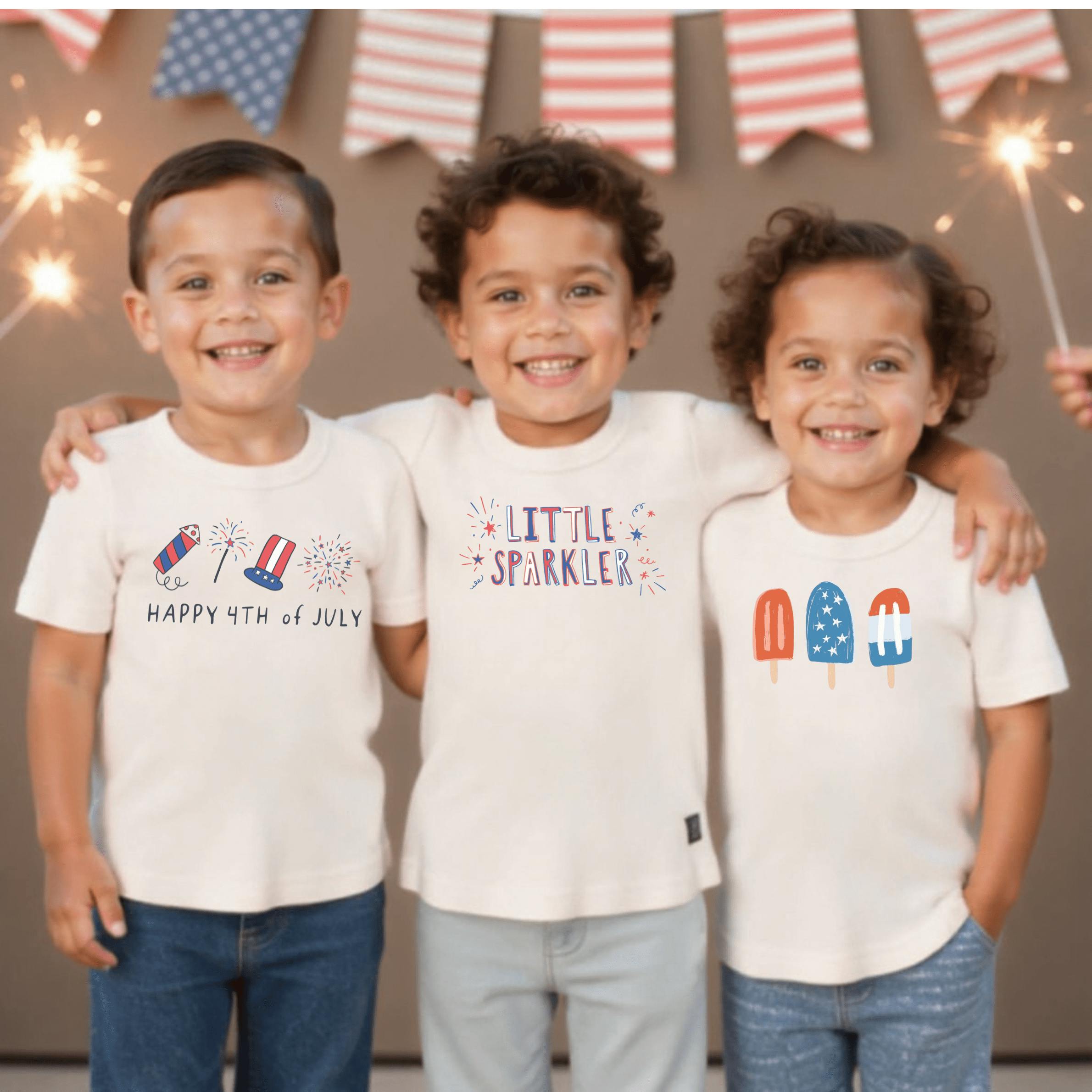 graphic tee | little sparkler