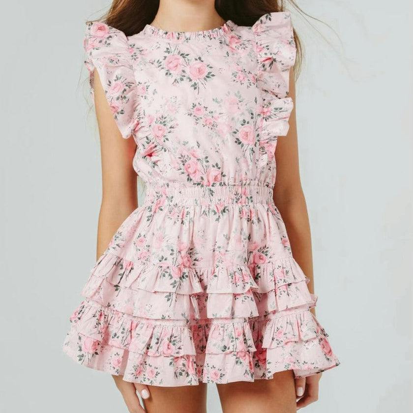 Gustavia dress in pink
