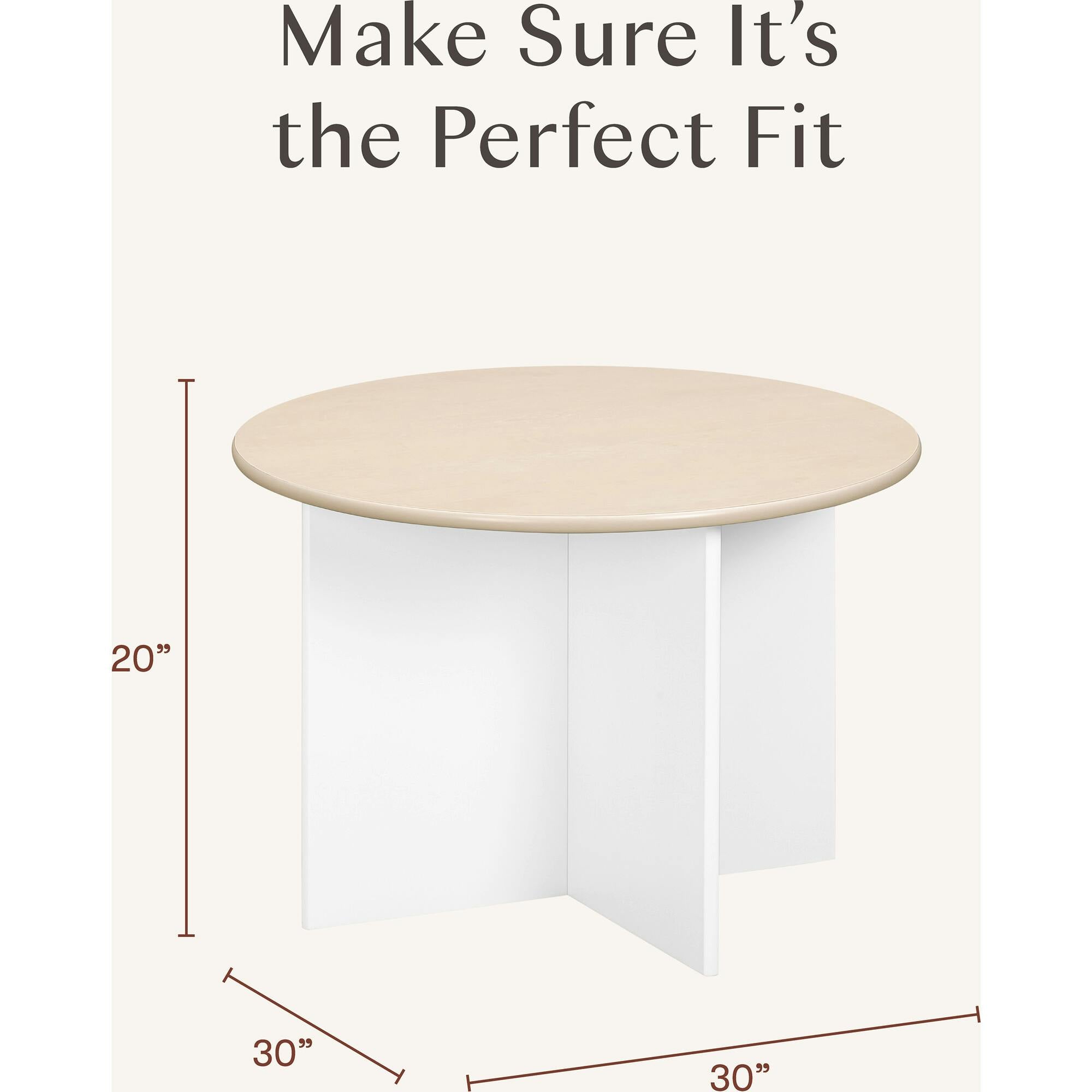 Nessa Nesting Play Table in White and Washed Natural