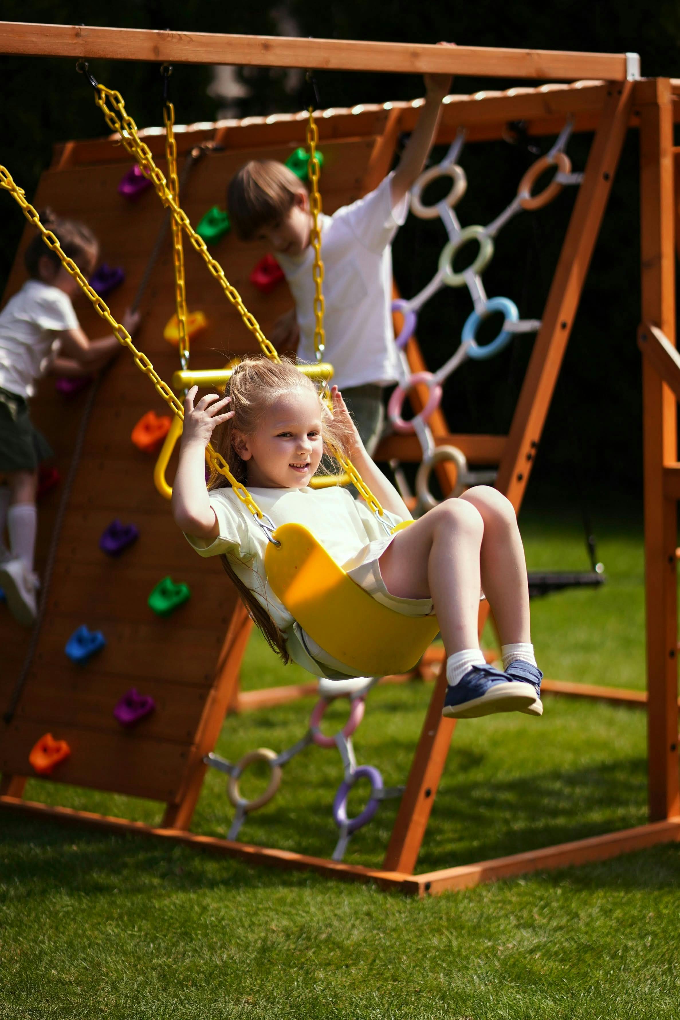 Sycamore | Outdoor Sensory Swing Set & Jungle Gym