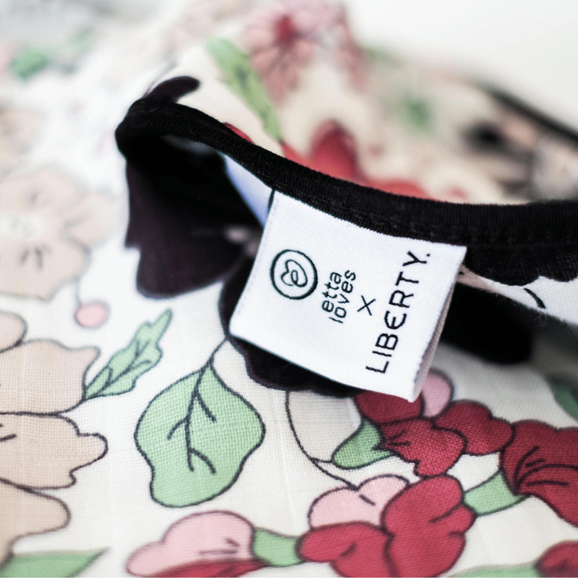 ETTA LOVES x LIBERTY – Sensory Muslin Blanket - Reversible