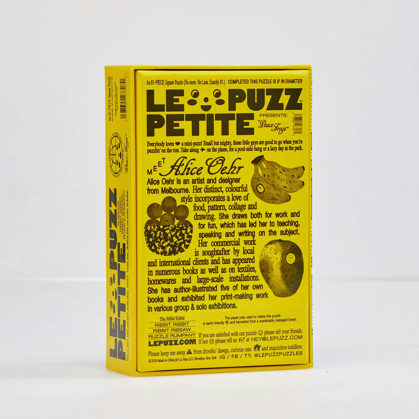 Peace Frogs Puzzle