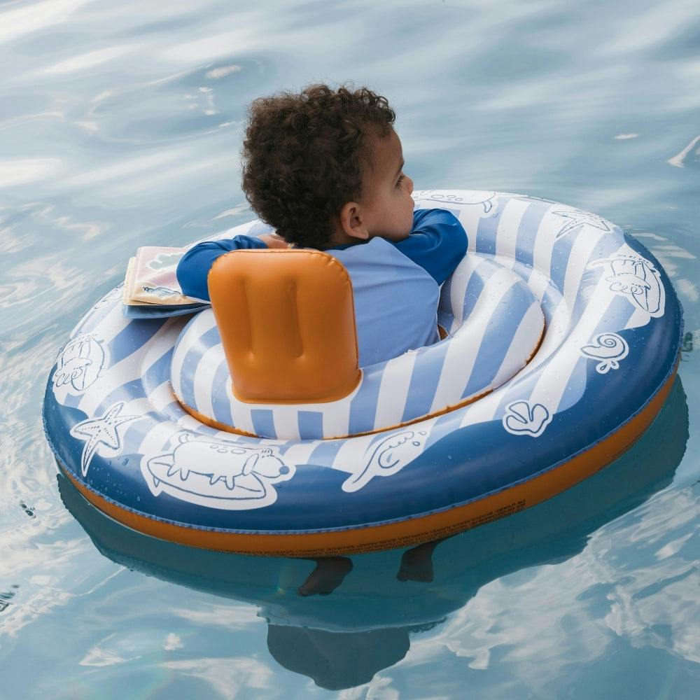 Baby Float - Blue/Red - Surfer - 1/2 Years