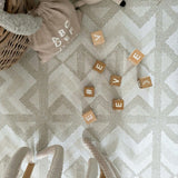 Kilim - Feather Gray - Play Mat, Prints