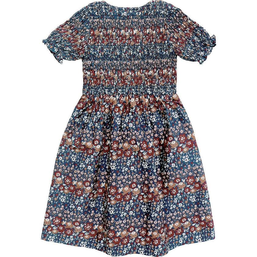 Mini Parker Dress in Dusk Floral Medley
