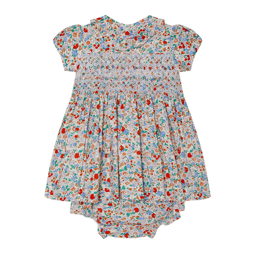 Hand-Smocked Baby Dress Freesia