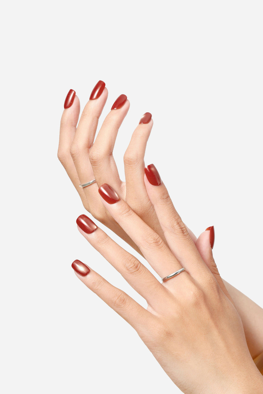 Basic But Make It Boss - Square Press-On Nails