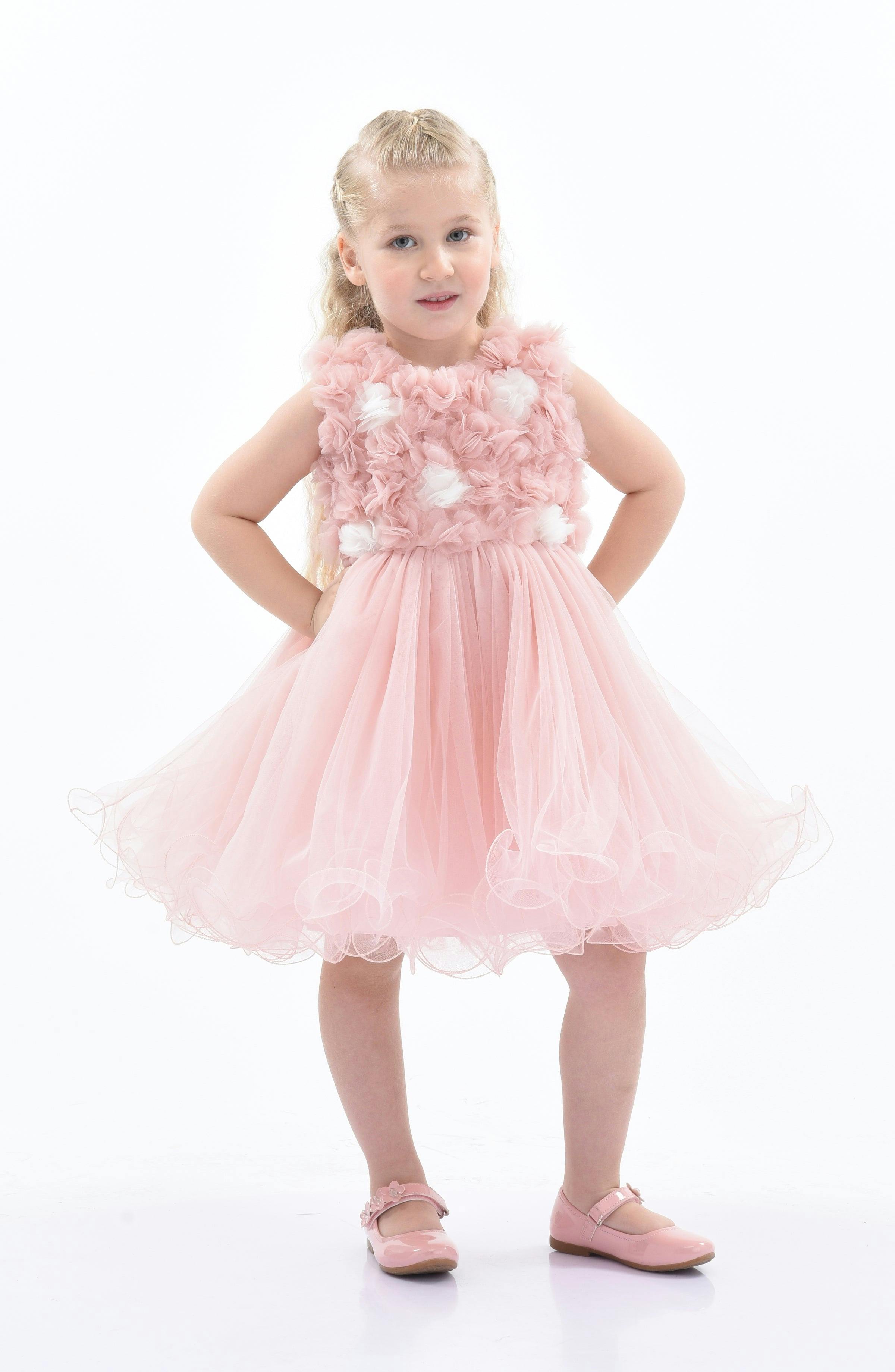 Pink Cambriana Floral Dress