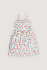 Anis Dress Hearts Print