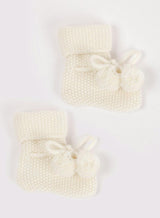 Baby Booties in White
