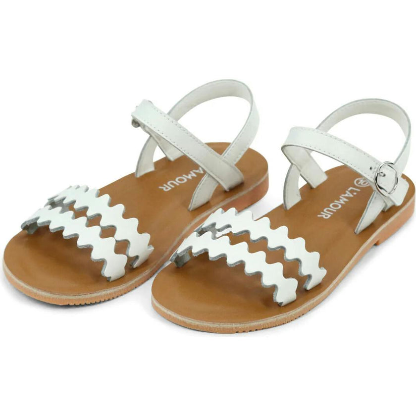 Eden Scalloped Sandal