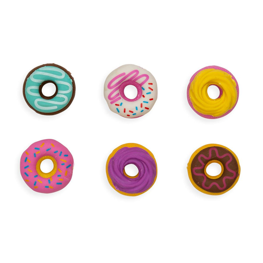 Dainty Donuts Erasers - Set of 6