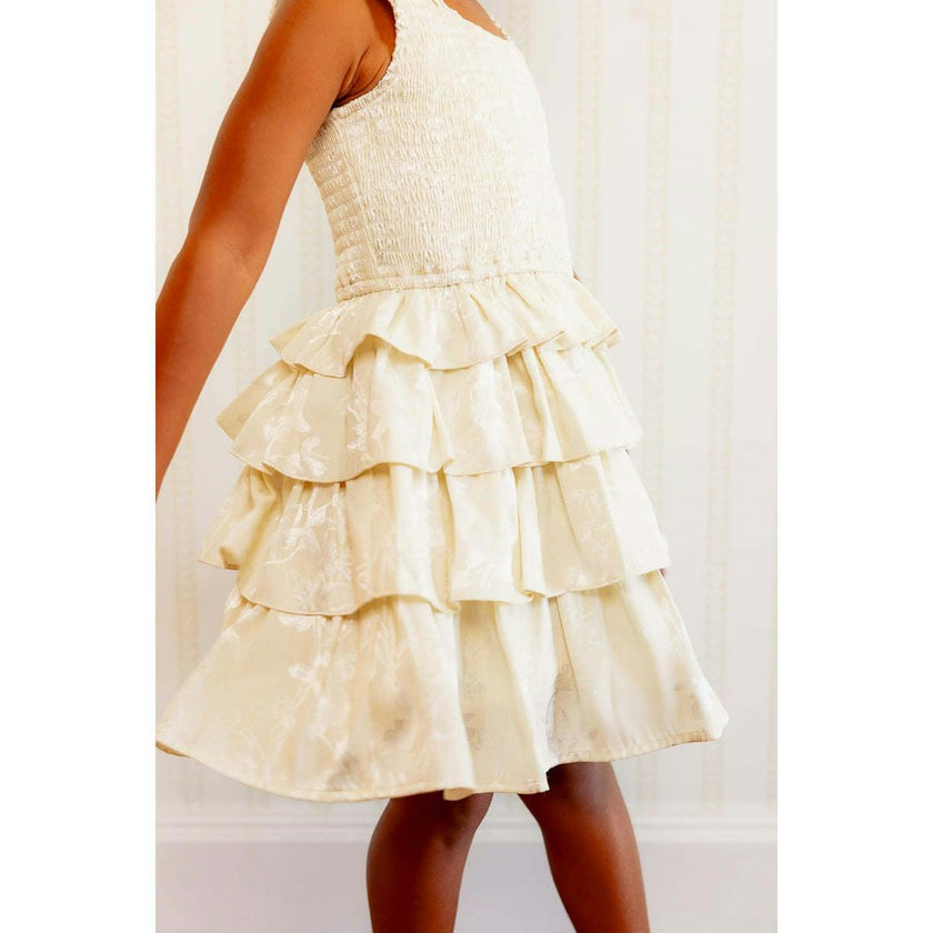 Mini Aiden Dress in Cream