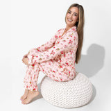 Bows & Blooms Bamboo Women's Pajama Set