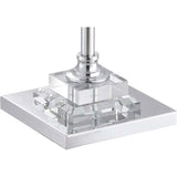 Aria 63" Crystal/Metal LED Floor Lamp
