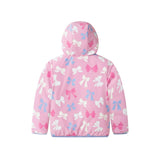 Reversible Color-Changing Puffer Jacket | Pink Bows