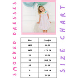 Checkered Strawberry Smocked Dress