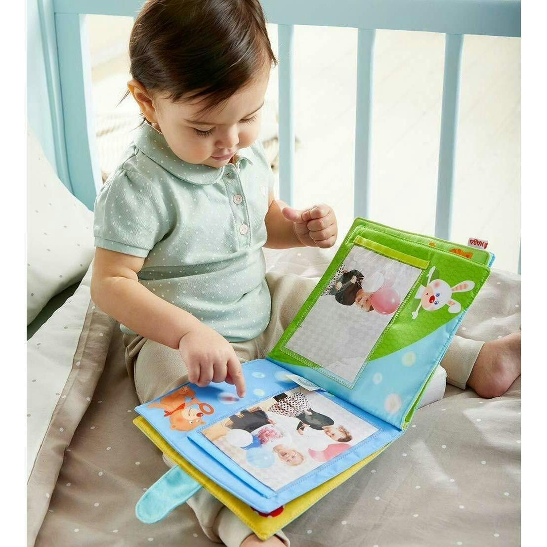 Playmates Soft Fabric Baby Photo Album