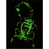 Scorpion Glow Graphic Print Long Sleeve T-Shirt, Black