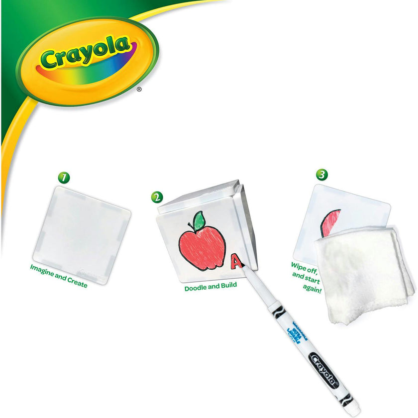 Crayola Doodle Magnetic Tiles 40 Piece Set