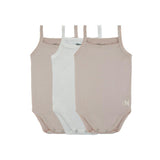 Bamboo Cotton Girls Tank Bodysuits