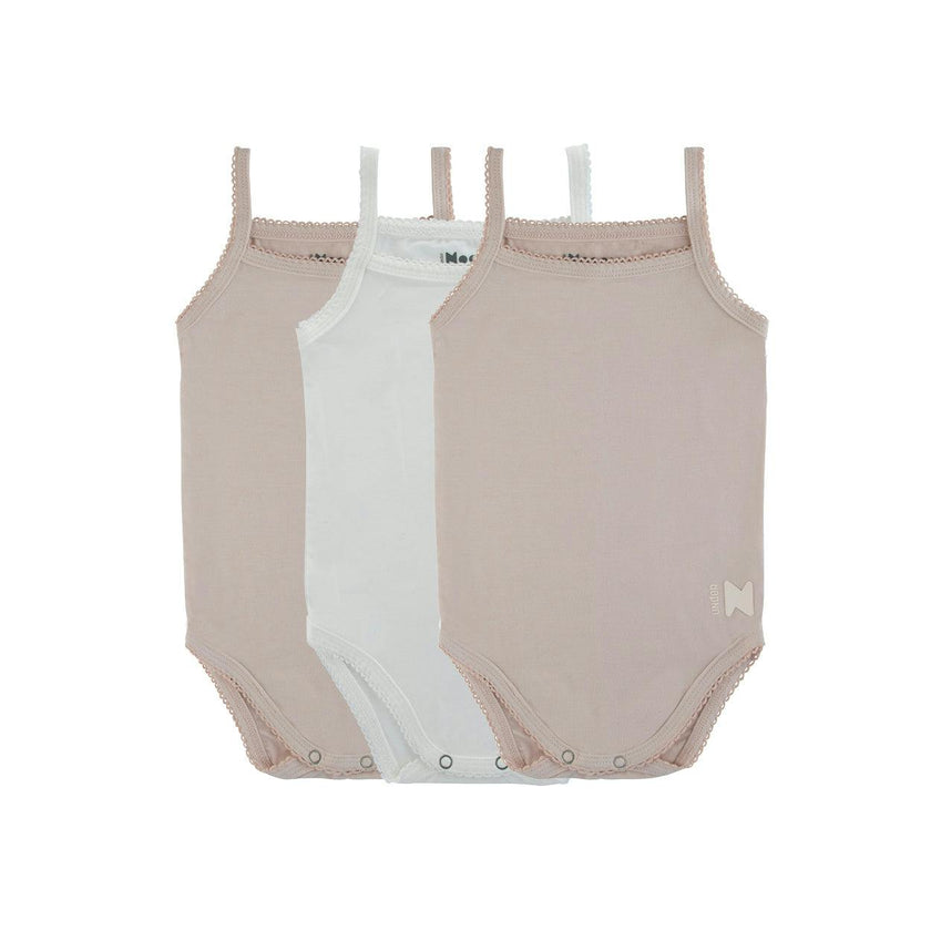 Bamboo Cotton Girls Tank Bodysuits