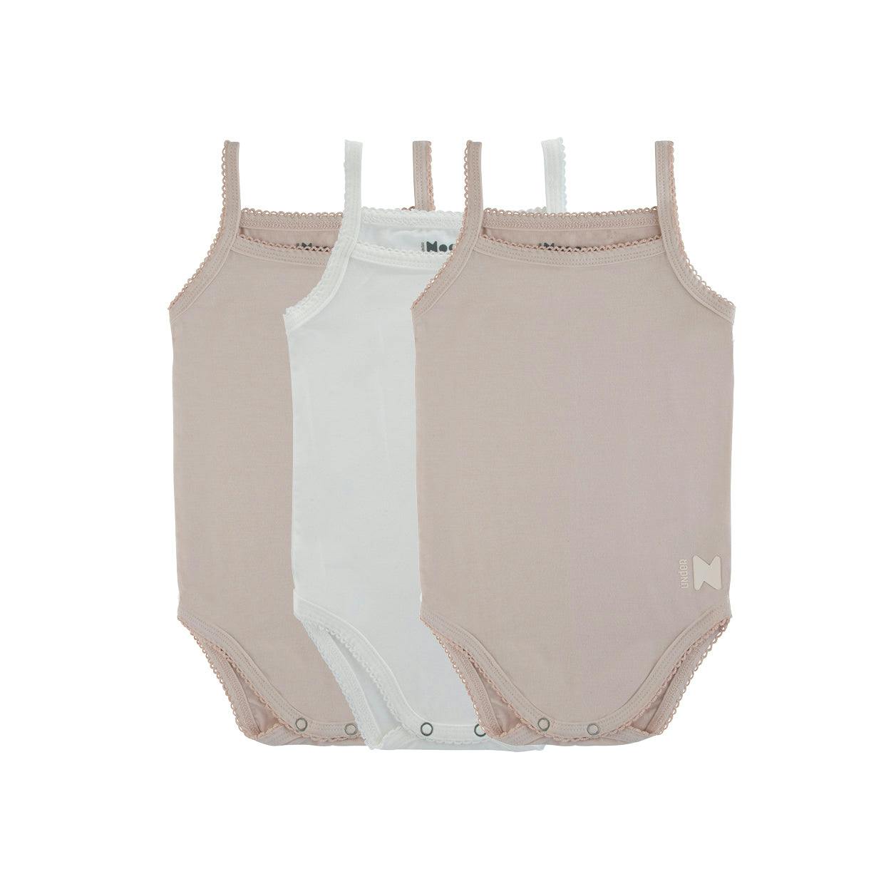 Bamboo Cotton Girls Tank Bodysuits