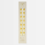 Gold Swirl Taper Candles