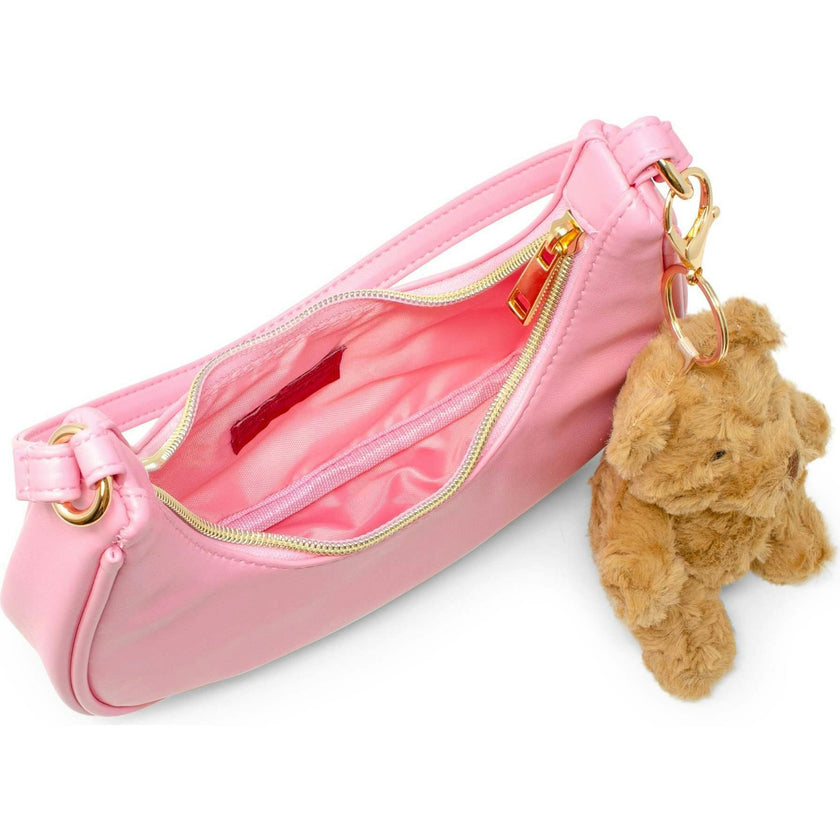 Teddy Charm Shoulder Handbag