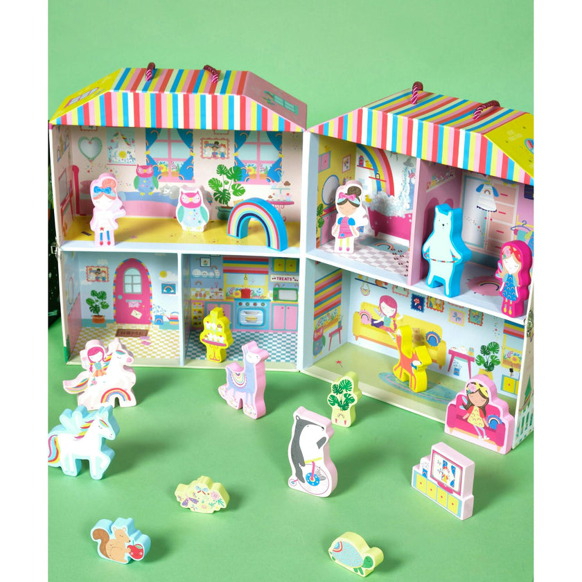 Rainbow Fairy Portable Dollhouse