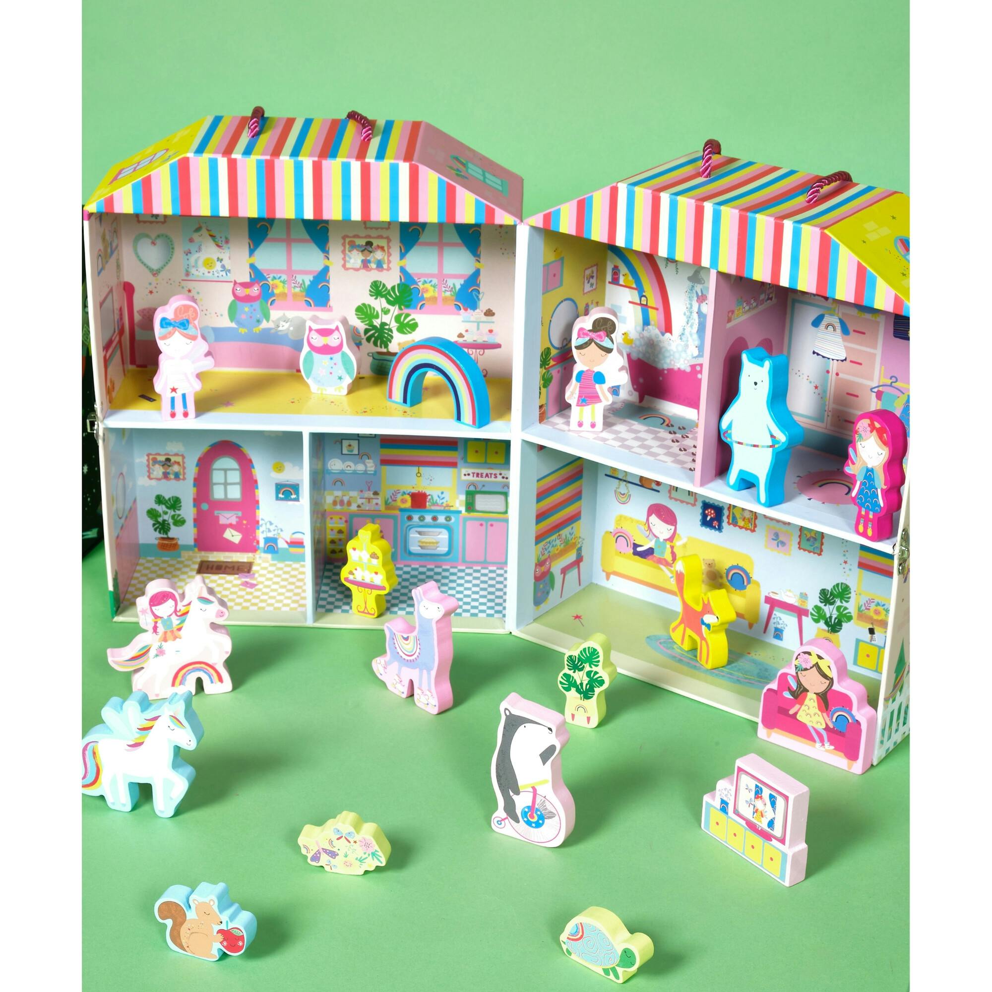 Rainbow Fairy Portable Dollhouse
