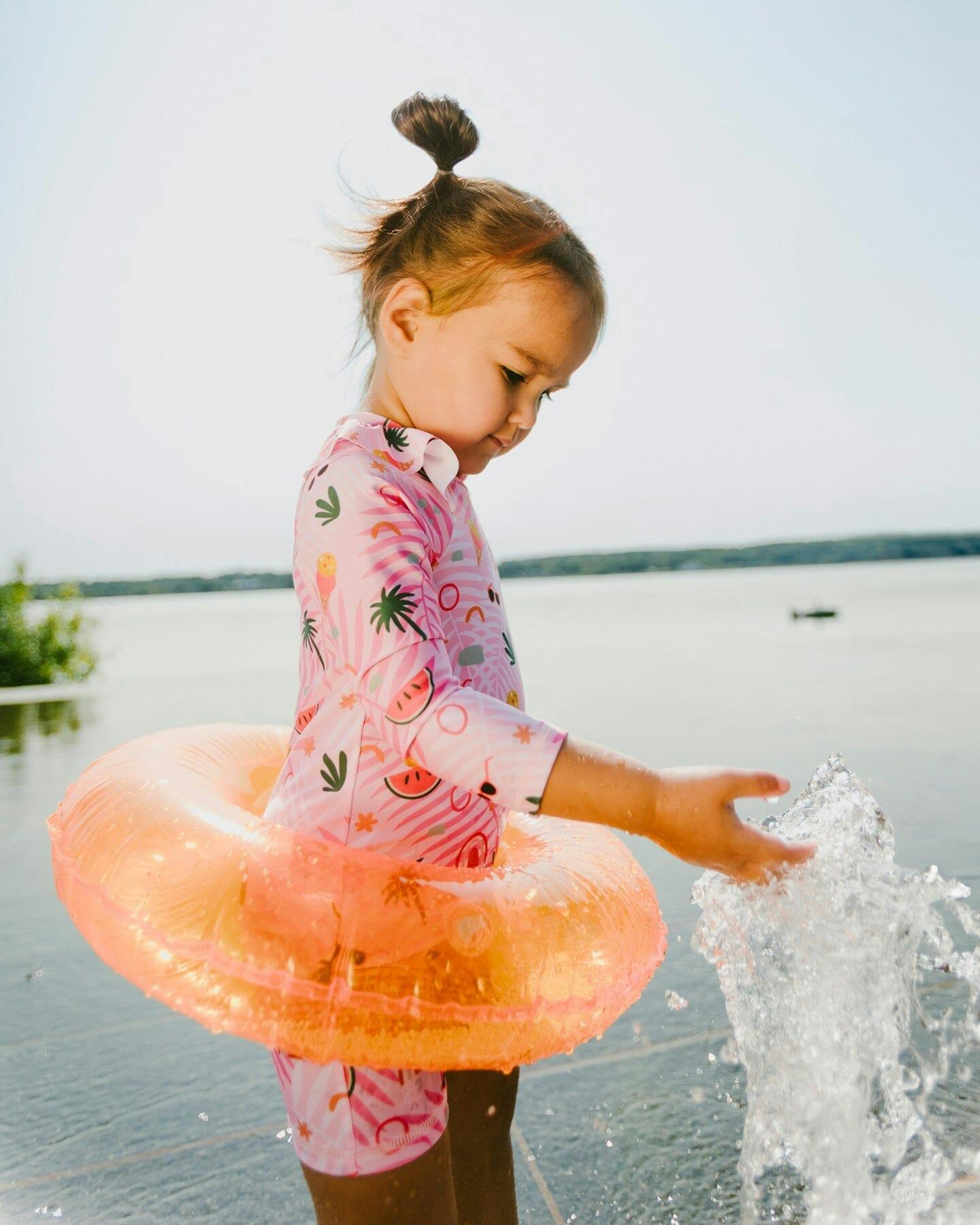 Baby And Toddler One-Piece Long Sleeve Rashguard