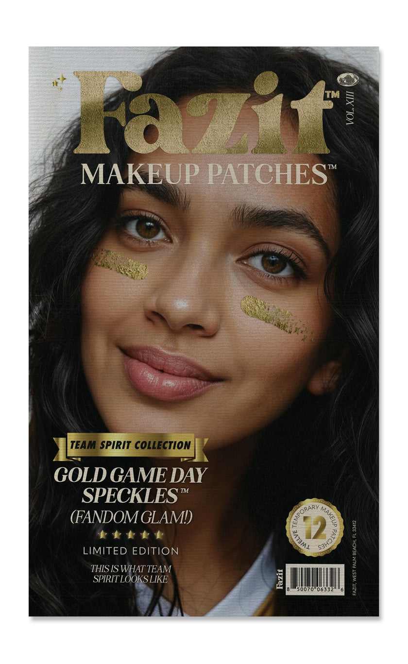 Gold Game Day Speckles