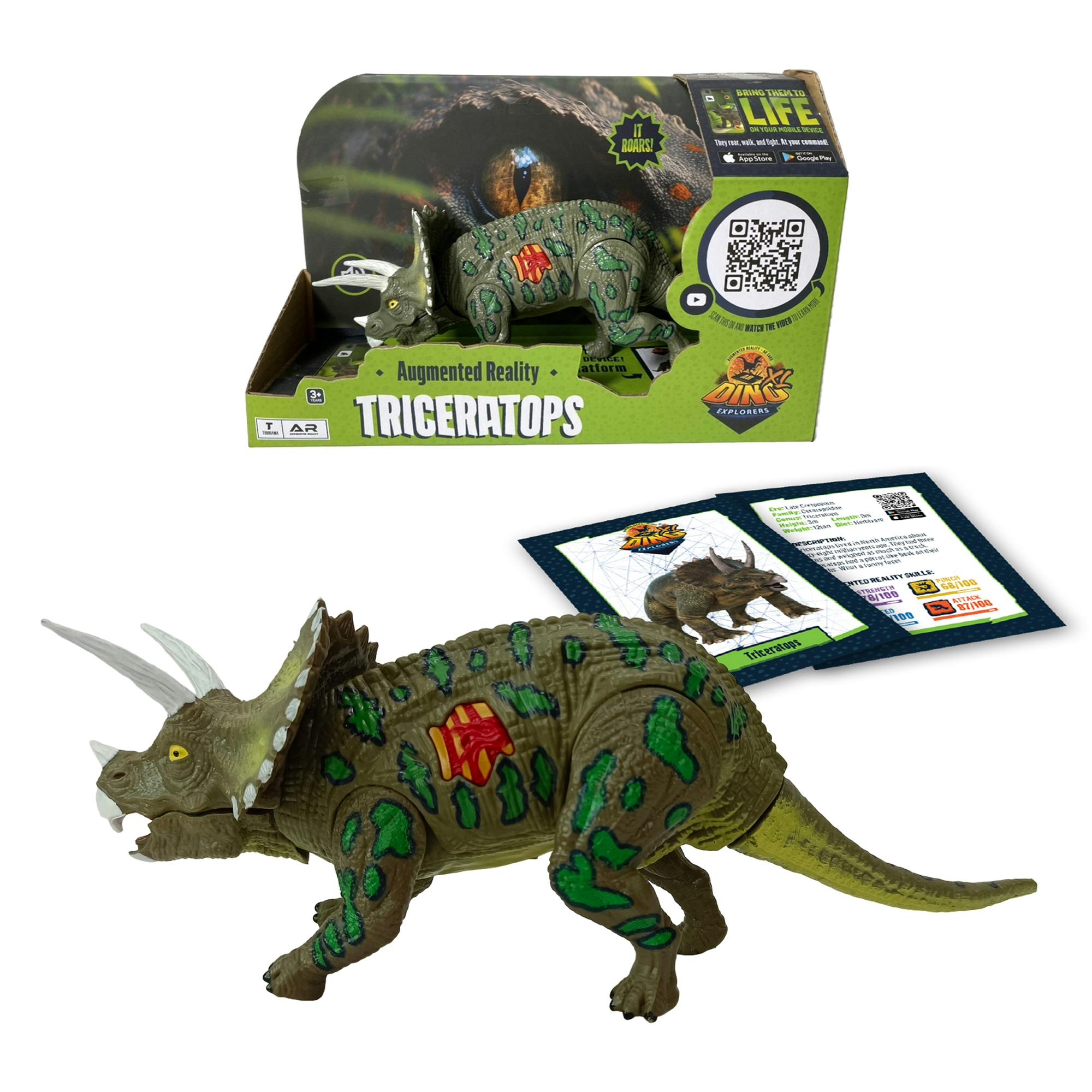 AR Dino Explorer Combo: Triceratops - XL & Brick