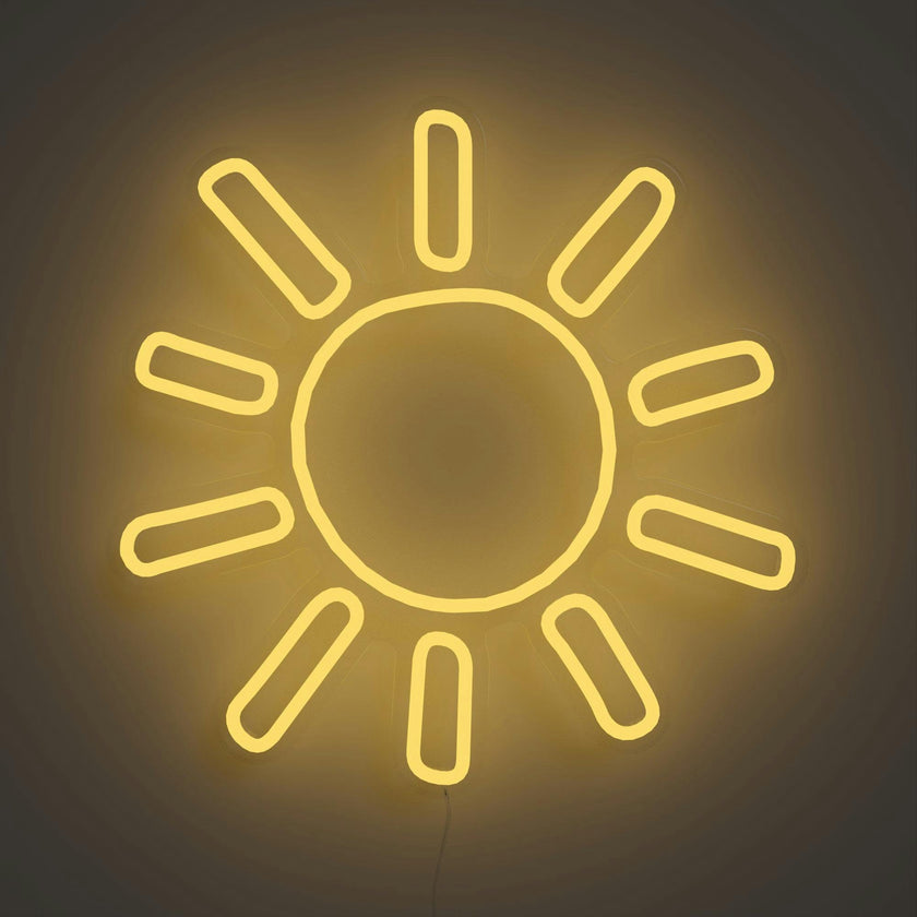 Solar Burst - LED neon sign