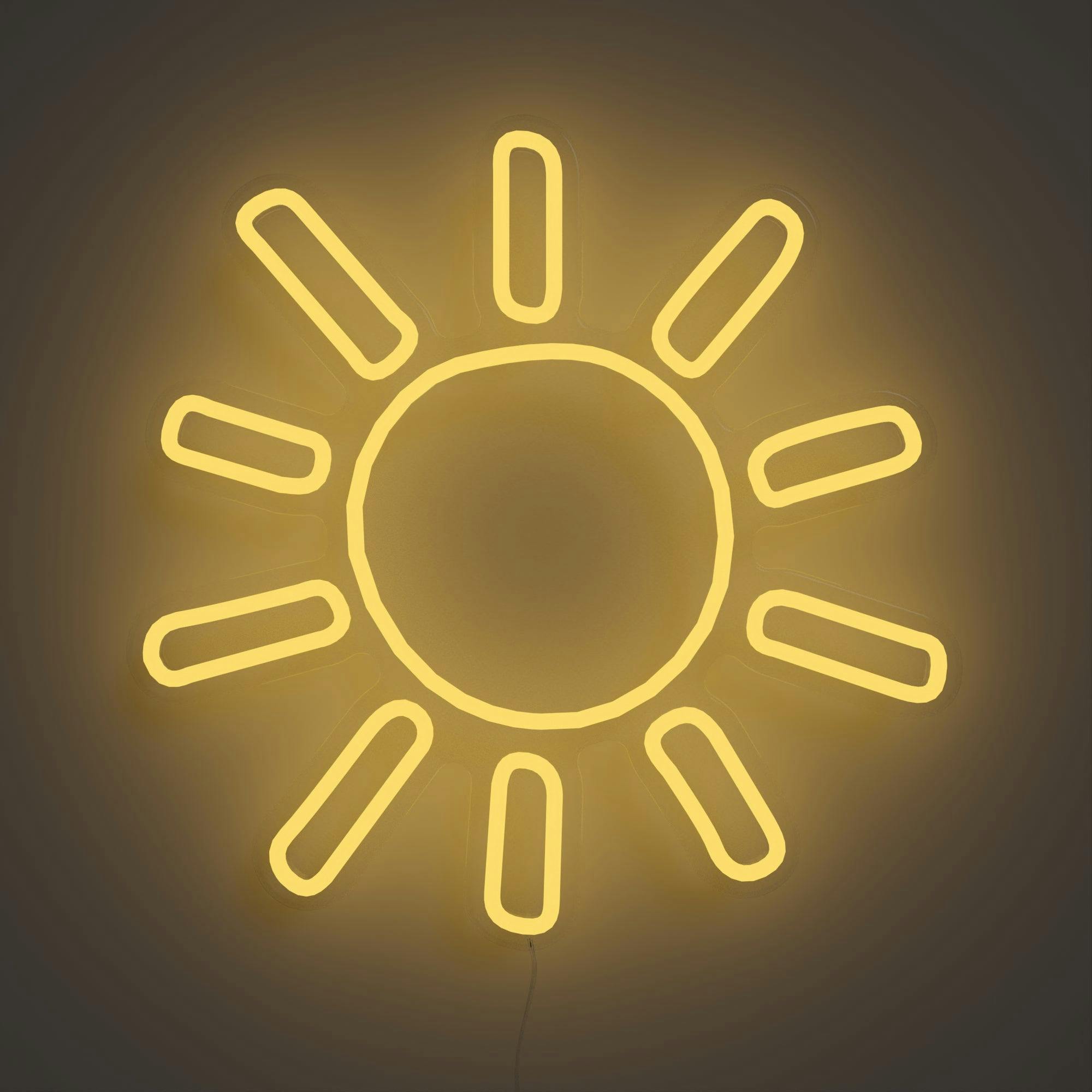 Solar Burst - LED neon sign