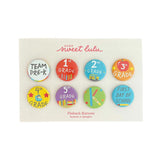 School Grades Button Set