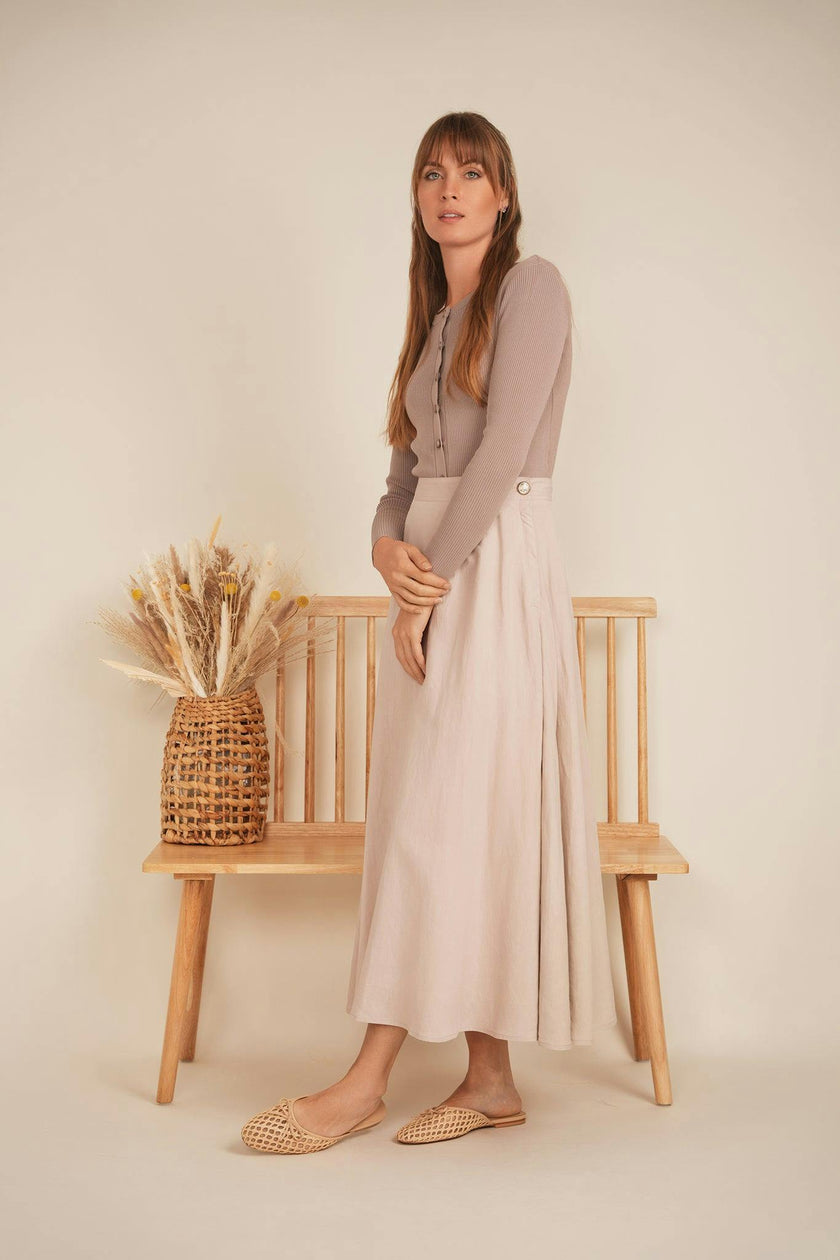 Paneled Skirt