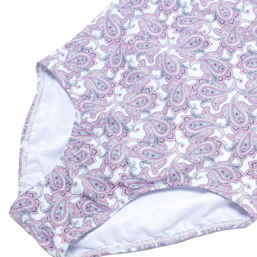 One Piece Swimsuit with Tie Front