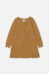 Knitted Dress Brown Cinnamon