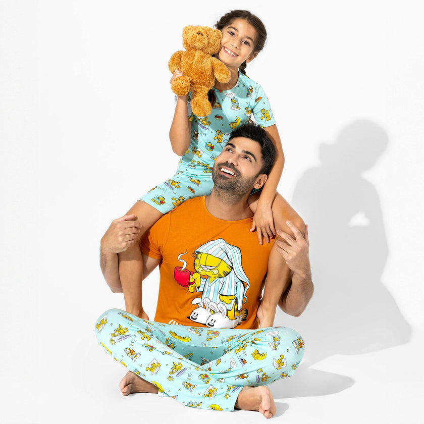 Garfield: Lazy Mondays Bamboo Kids Pajama Short Set