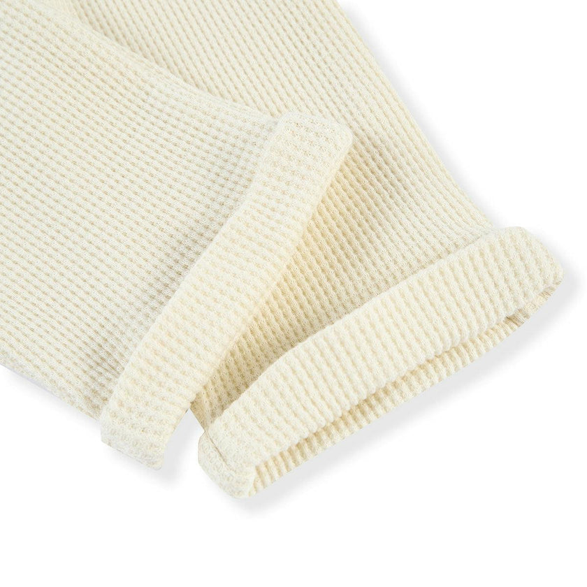 Vanilla Waffle Jogger Pants