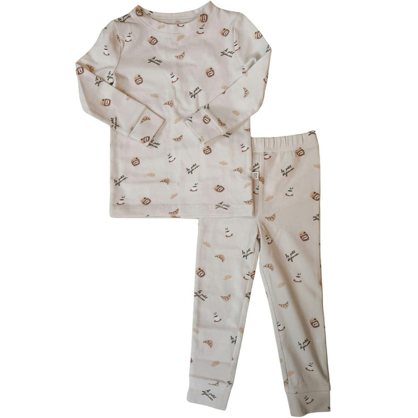 Modal Pajama Set in Petit Déjeuner
