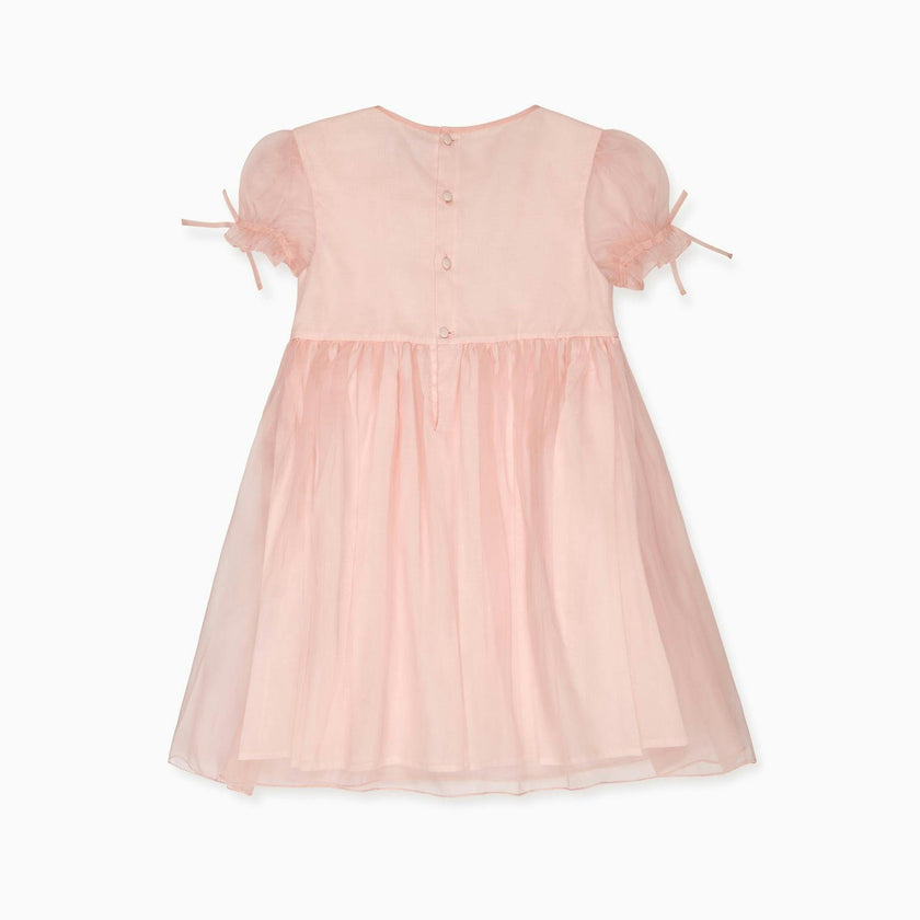 Blush Alba Silk Ceremony Girl Dress