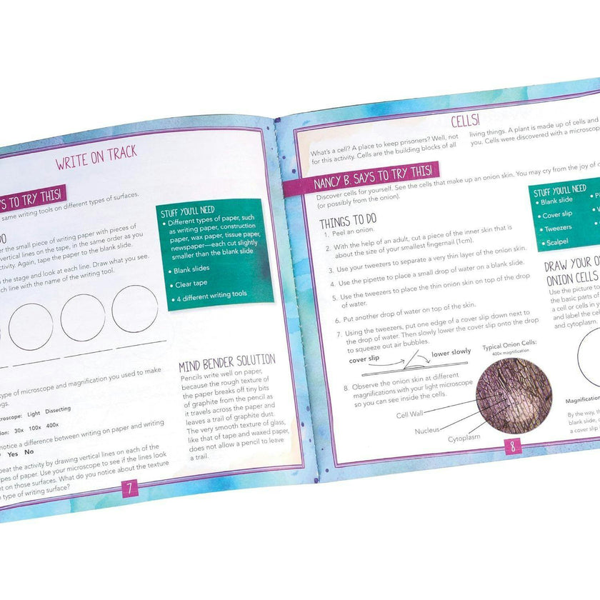 Nancy B's Science Club® Microscope & Activity Journal