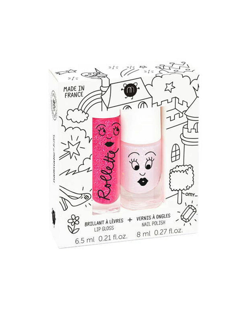 Nail Polish and Lip Gloss Set for Kids FAIRYTALES