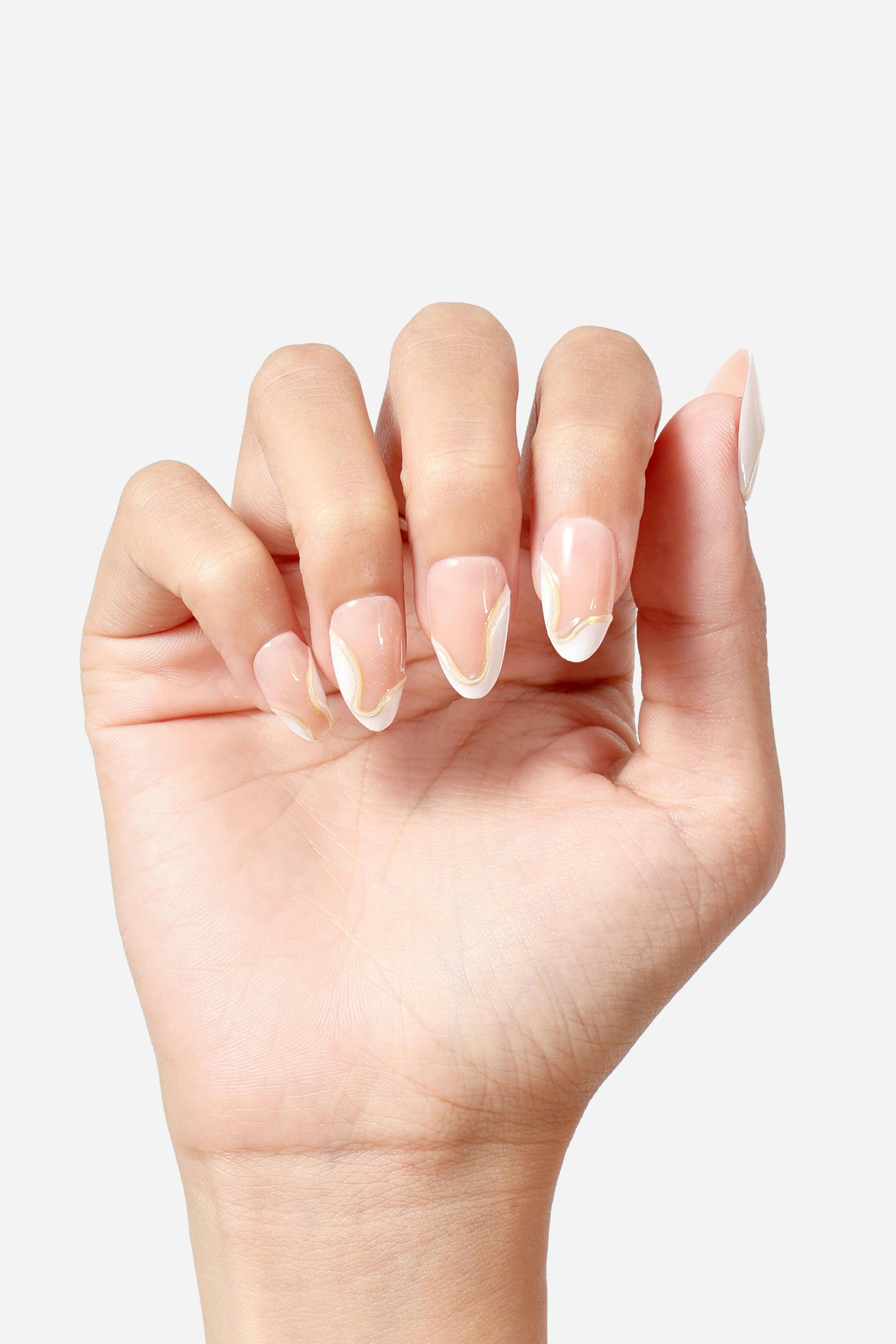 Simple But Make It A Statement - Short Almond Press-On Nails