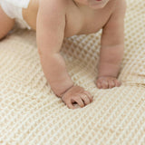 Waffle Baby Blanket Linen