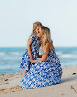 The Greece - Girls Smocked Waist Sun Dress